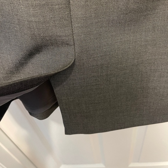 Ann Taylor dress size 10 petite. Charcoal - Picture 5 of 9